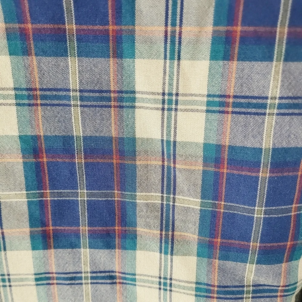 Vintage Pendleton Plaid Flannel Shirt 100% Virgin Wool *Made In USA* mens Size M - Picture 8 of 14